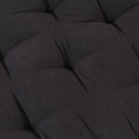 Thumbnail for Palettenkissen Baumwolle 120×40×7 cm Schwarz