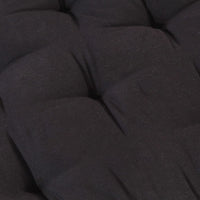 Thumbnail for Palettenkissen Baumwolle 120×80×10 cm Schwarz