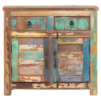 Thumbnail for Sideboard 70x35x65 cm Altholz Massiv