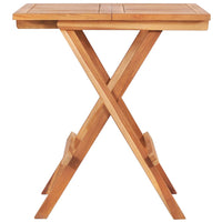 Thumbnail for Bistrotisch Klappbar 60x60x65 cm Massivholz Teak