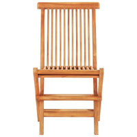 Thumbnail for 3-tlg. Bistro-Set Klappbar Teak Massivholz