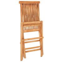 Thumbnail for 3-tlg. Bistro-Set Klappbar Teak Massivholz