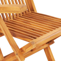 Thumbnail for 7-tlg. Garten-Essgruppe Klappbar Massivholz Teak