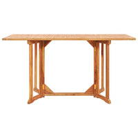 Thumbnail for Gartentisch Butterfly Klappbar 150x90x75 cm Teak Massivholz