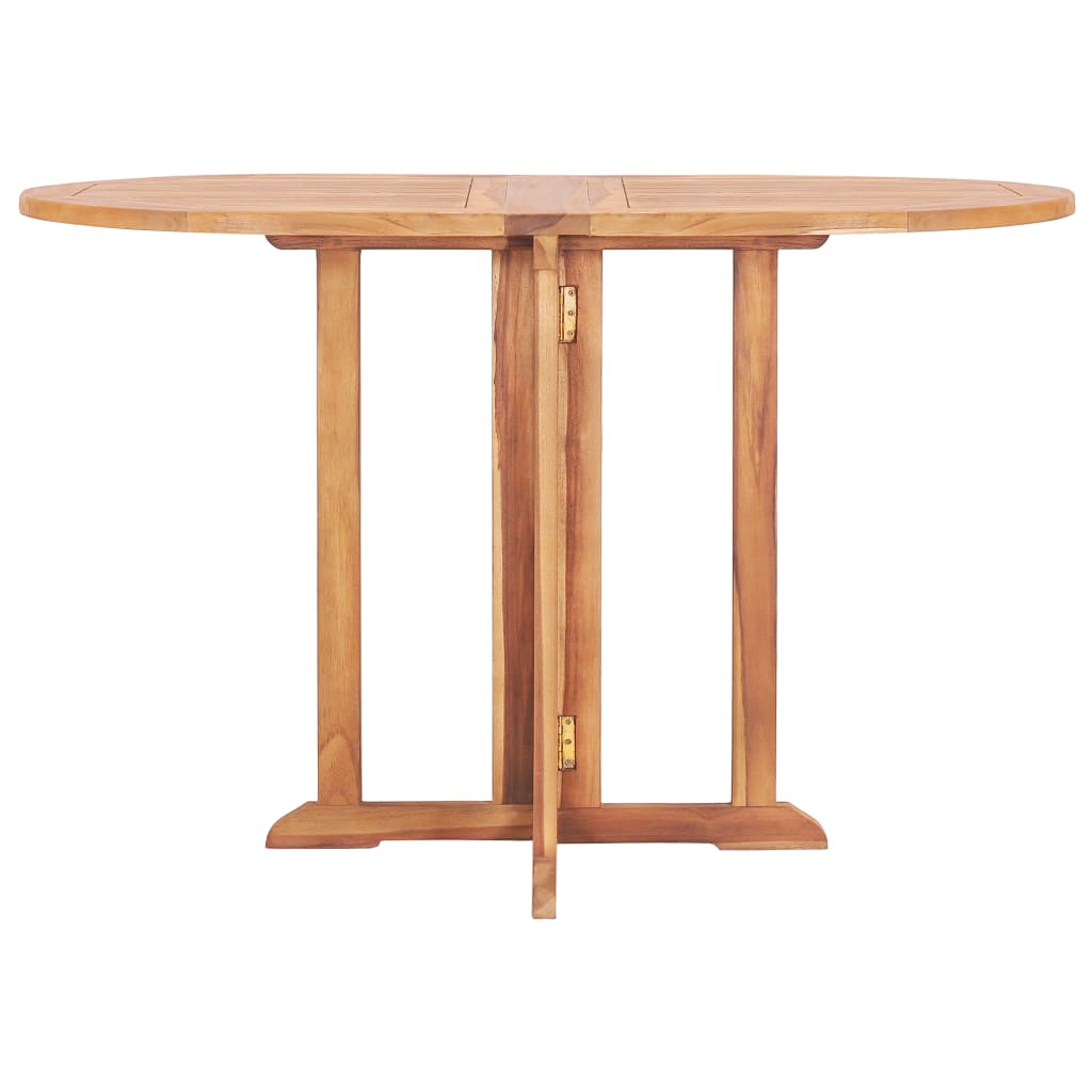 Gartentisch Butterfly Klappbar 120x70x75 cm Teak Massivholz