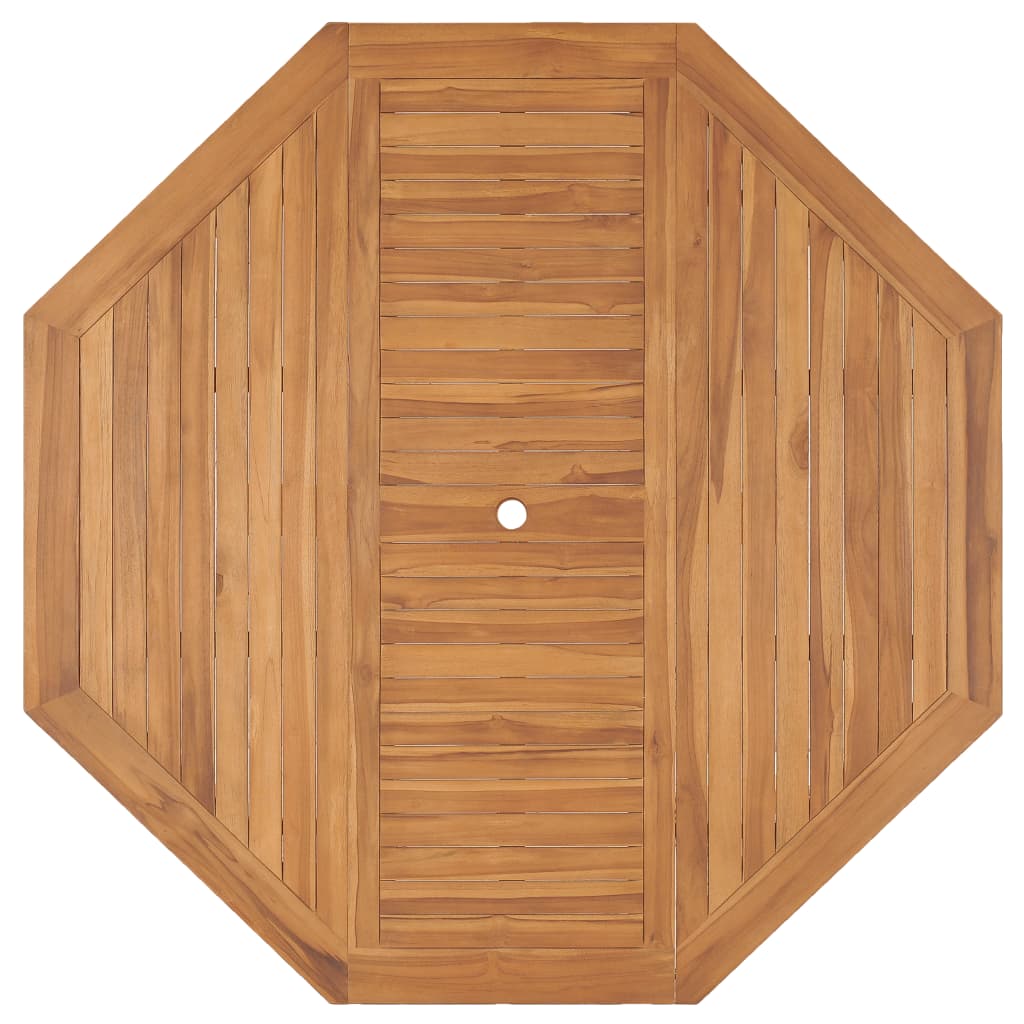 Gartentisch 150x150x75 cm Teakholz Massiv