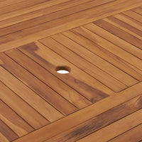 Thumbnail for Gartentisch 150x150x75 cm Teakholz Massiv