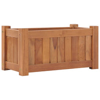 Thumbnail for Hochbeet 50x25x25 cm Massivholz Teak
