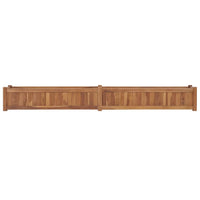 Thumbnail for Hochbeet 200x30x25 cm Massivholz Teak