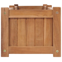 Thumbnail for Hochbeet 200x30x25 cm Massivholz Teak