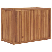 Thumbnail for Hochbeet 100x50x70 cm Massivholz Teak