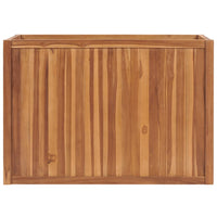 Thumbnail for Hochbeet 100x50x70 cm Massivholz Teak