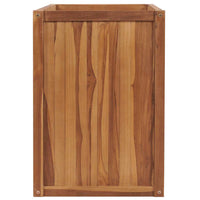 Thumbnail for Hochbeet 100x50x70 cm Massivholz Teak