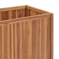 Thumbnail for Hochbeet 100x50x70 cm Massivholz Teak