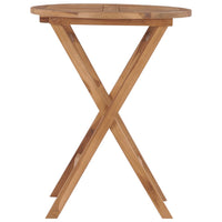 Thumbnail for Gartentisch Klappbar 60 cm Massivholz Teak