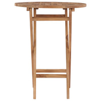 Thumbnail for Gartentisch Klappbar 60 cm Massivholz Teak