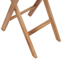 Thumbnail for Gartentisch Klappbar 60 cm Massivholz Teak