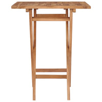 Thumbnail for Gartentisch Klappbar 60×60×75 cm Massivholz Teak