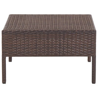 Thumbnail for 5-tlg. Garten-Sofagarnitur mit Auflagen Poly Rattan Braun