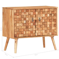 Thumbnail for Sideboard 75 x 35 x 65 cm Massivholz Akazie