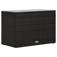 Thumbnail for 5-tlg. Garten-Lounge-Set mit Auflagen Poly Rattan Braun