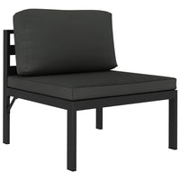 Thumbnail for 6-tlg. Garten-Lounge-Set mit Kissen Aluminium Anthrazit
