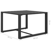 Thumbnail for 5-tlg. Garten-Lounge-Set mit Kissen Aluminium Anthrazit