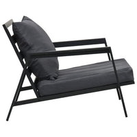 Thumbnail for 5-tlg. Garten-Lounge-Set mit Auflagen Aluminium Dunkelgrau