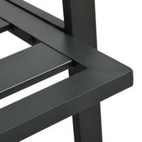 Thumbnail for 4-tlg. Outdoor-Lounge-Set mit Kissen Aluminium Dunkelgrau