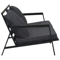 Thumbnail for 5-tlg. Garten-Lounge-Set mit Auflagen Aluminium Dunkelgrau