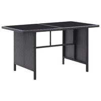 Thumbnail for 6-tlg. Garten-Lounge-Set mit Kissen Poly Rattan Schwarz