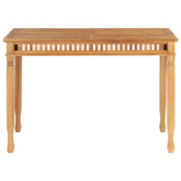 Thumbnail for Garten-Esstisch 110x65x80 cm Massivholz Teak