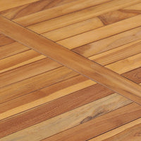 Thumbnail for Garten-Esstisch 110x65x80 cm Massivholz Teak