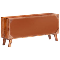 Thumbnail for Sideboard Grau 120x30x55 cm Massivholz