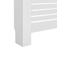 Thumbnail for Heizkörperverkleidungen 2 Stk. Weiß 172×19×81,5 cm MDF
