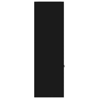 Thumbnail for Bücherregal Schwarz 98x30x98 cm Holzwerkstoff