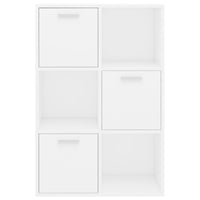 Thumbnail for Lagerschrank Weiß 60x29,5x90 cm Holzwerkstoff