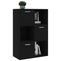 Thumbnail for Lagerschrank Schwarz 60x29,5x90 cm Holzwerkstoff