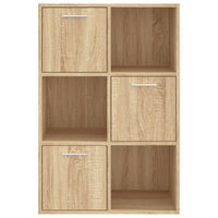 Thumbnail for Lagerschrank Sonoma-Eiche 60x29,5x90 cm Holzwerkstoff