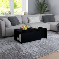 Thumbnail for Couchtisch Schwarz 150x50x35 cm Holzwerkstoff