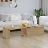 Thumbnail for Couchtisch Sonoma-Eiche 150x50x35 cm Holzwerkstoff
