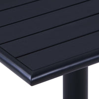 Thumbnail for Gartentisch Schwarz 60x60x75 cm