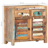 Thumbnail for Sideboard 70x30x68 cm Altholz Massiv
