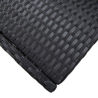 Thumbnail for 7-tlg. Gartenbar-Set mit Kissen Poly-Rattan Schwarz