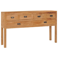 Thumbnail for Sideboard 125x30x75 cm Massivholz Teak