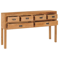 Thumbnail for Sideboard 125x30x75 cm Massivholz Teak