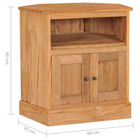 Thumbnail for Sideboard 60x45x60 cm Massivholz Teak