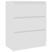 Thumbnail for Sideboard Weiß 60x35x76 cm Holzwerkstoff