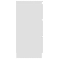 Thumbnail for Sideboard Weiß 60x35x76 cm Holzwerkstoff
