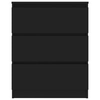 Thumbnail for Sideboard Schwarz 60x35x76 cm Holzwerkstoff